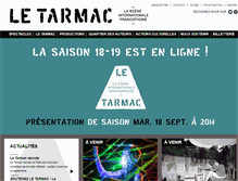 Tablet Screenshot of letarmac.fr
